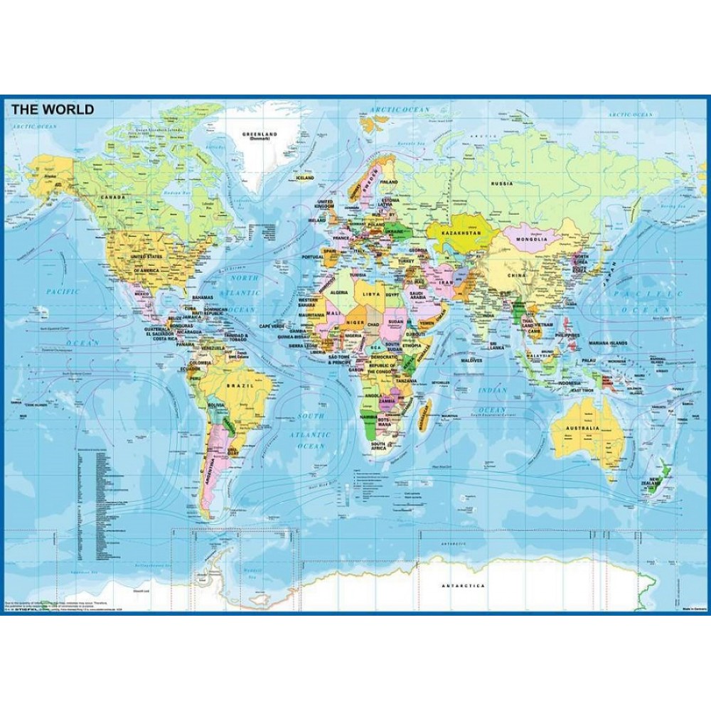 Map of the World Pussel 200 bitar